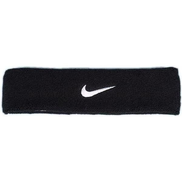 Pannband - NIKE - Blandat - Svart - 80 % bomull - Broderad logotyp