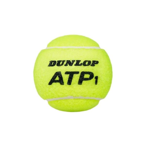 Tennisbollar - Dunlop - ATP - Gummi - Filt - Gul - 4 st