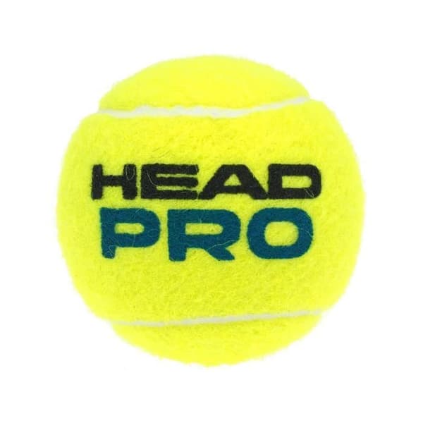 Tennisbollar pack med 2 tuber Bipack pro blue - Head UNI Gul