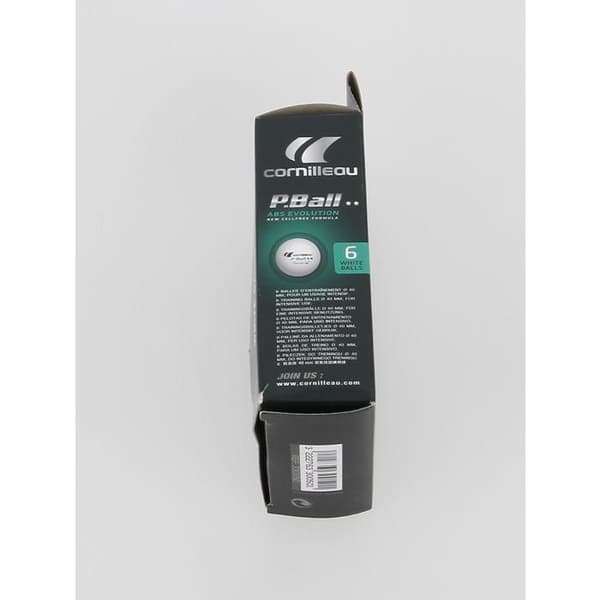 Bordtennisboll P-ball abs evolution 2 (förpackning med 6 plastbollar) - Cornilleau
