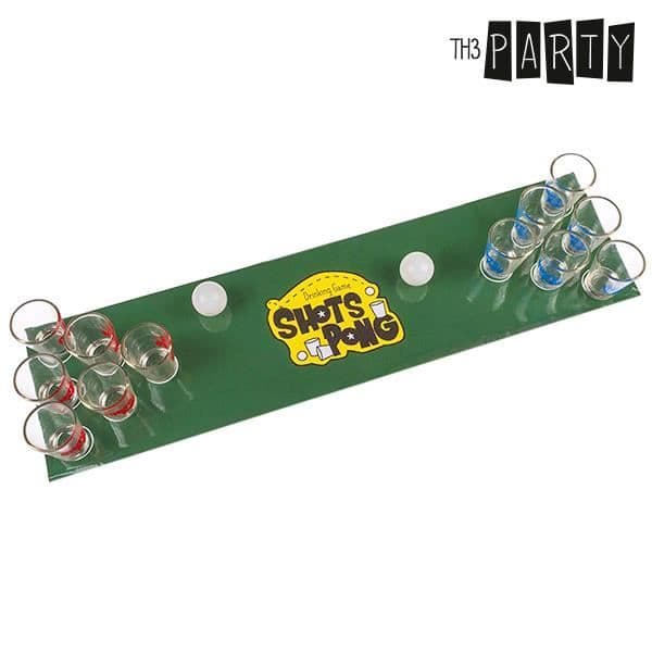 Shots Pong Th3 Party Drinking Game - Drinking Game - Th3 Party - Grön - Blandat - 65,5 x 17,5 cm