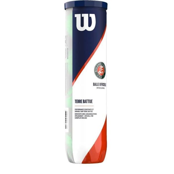 WILSON Roland Garros Clay Tennisbollar - Svart