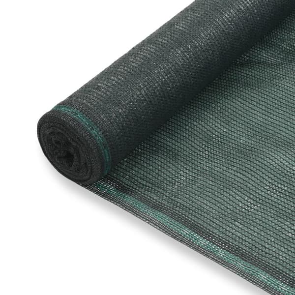 vidaXL tennisskærm HDPE 1,8 x 25 m grøn