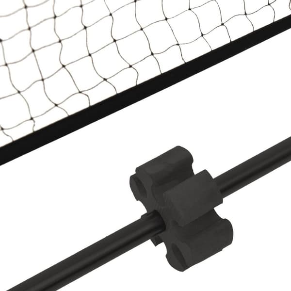 vidaXL tennisnet 300x100x87 cm polyester sort og rød