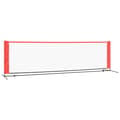 Miniatyrbillede 1 af 10: vidaXL tennisnet 300x100x87 cm polyester sort og rød