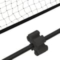 Miniatyrbillede 6 af 10: vidaXL tennisnet 500x100x87 cm polyester sort og rød