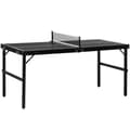 Miniatyrbild 10 av 10: Rootz Compact Bordtennisbordsset - Minipingisbord - Bärbart bordtennis - Rostsäkert aluminium - Perfekt för små utrymmen - 152cm x 76cm x 72cm