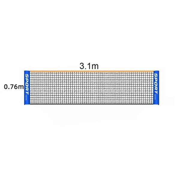 Tennisnät - TD® - 3,1*0,76m - Miljövänlig PE - Hållbar - Fleranvändning