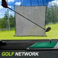 Miniatyrbillede 4 af 4: Golftræningsnet, robust konstruktion, alsidig indendørs/udendørs brug, ideel til alle færdighedsniveauer.