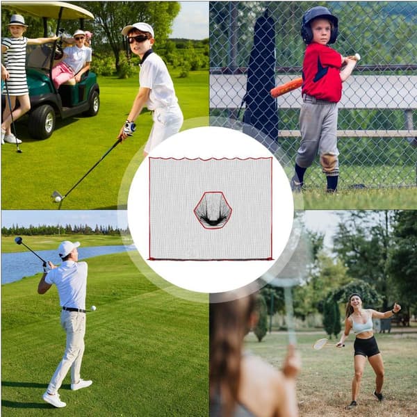 Golfharjoitusverkko, 10x10 jalkaa, kestävä, perheystävällinen, ulkokäyttöön