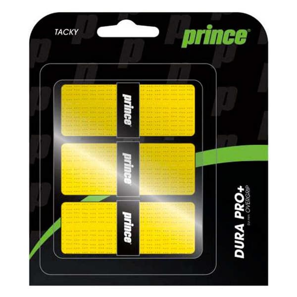 Prince Tennis/padel Overgreb Dura Pro+ 3 Enheder Gul