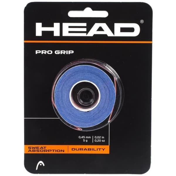 Tennis overgrip - Head - Pro grip - Blå - 0,45 mm - 5 g
