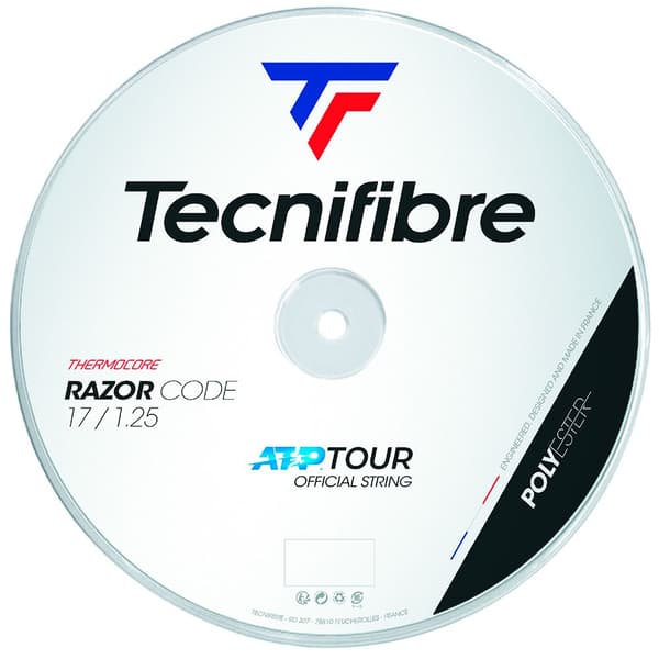 Tecnifibre Tennis Hjulsnor Razor Code 200 M Hvid 1.25 mm