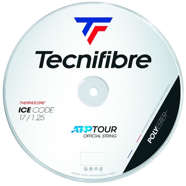 Tecnifibre Tennis Hjulsnor Ice Code 200 M Hvid 1.30 mm