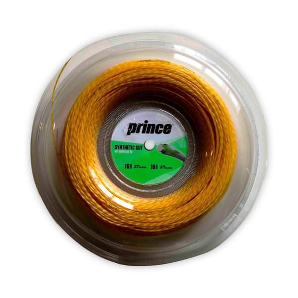 Prince Tennis Hjulsnor Synthetic Gut Duraflex 200 M Gylden 1.30 mm