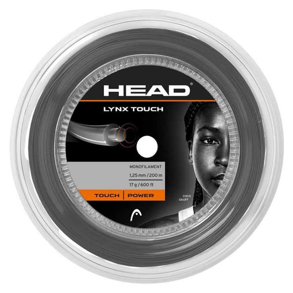 Head Racket Tenniskelan Kieli Lynx Touch 200 M Kirkas 1.30 mm
