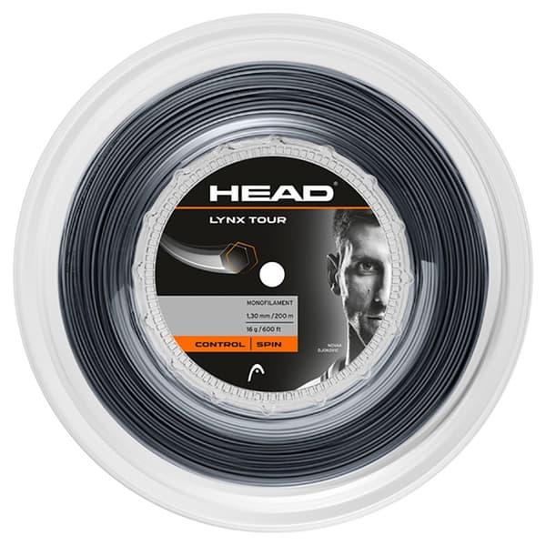 Head Racket Tenniskelan Kieli Lynx Tour 200 M Kirkas 1.30 mm