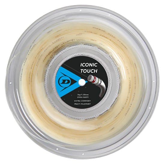 Dunlop Tennis Hjulsnor Iconic Touch 200 M Beige 1.30 mm