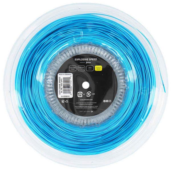 Dunlop Tennisrullsnöre Explosive Speed Polyester 200 M Blå 1.25 mm