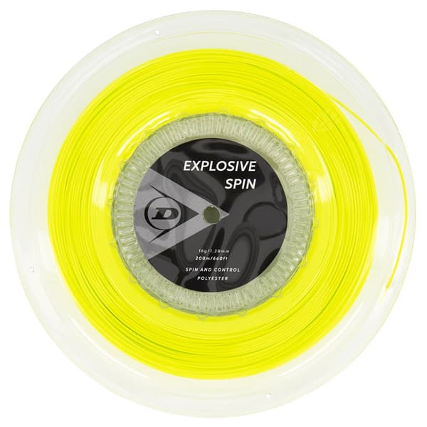 Dunlop Tennis Hjulsnor St Explosive Spin 200 M Gul 1.30 mm
