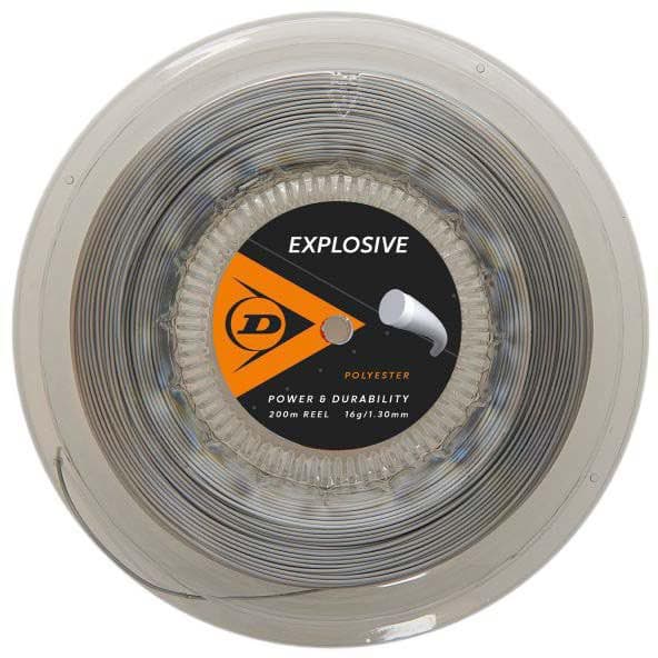 Dunlop Tennis Enkeltstreng Explosive 200 M Grå 1.30 mm