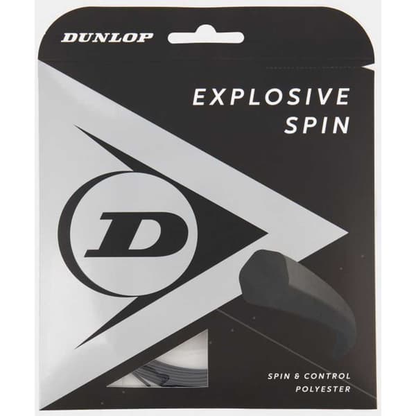 Dunlop Tennis Hjulsnor St Explosive Spin 200 M Sort 1.30 mm