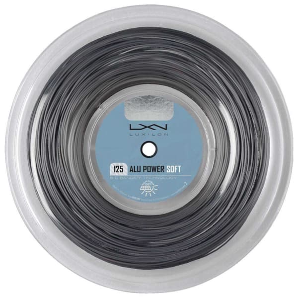 Luxilon Tenniskelan Kieli Alu Power Soft 200 M Kirkas 1.25 mm