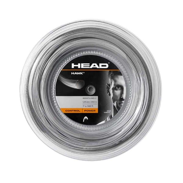 Head Racket Tenniskelan Kieli Hawk 200 M Harmaa 1.30 mm