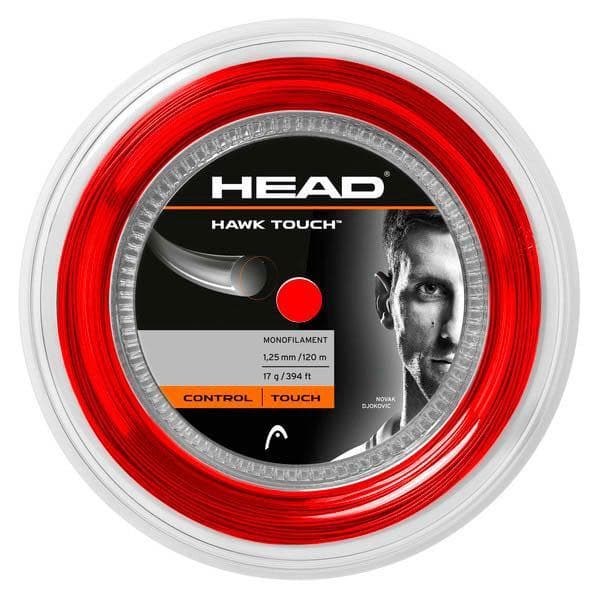 Head Racket Tennis Hjulsnor Hawk Touch 120 M Rød 1.20 mm