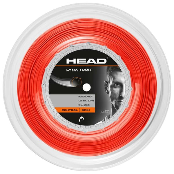 Head Racket Tenniskelan Kieli Lynx Tour 200 M Punainen 1.30 mm