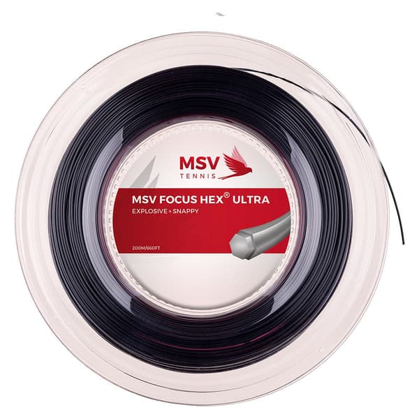 Msv Tenniskelan Kieli Focus Hex Ultra 200 M  1.25 mm