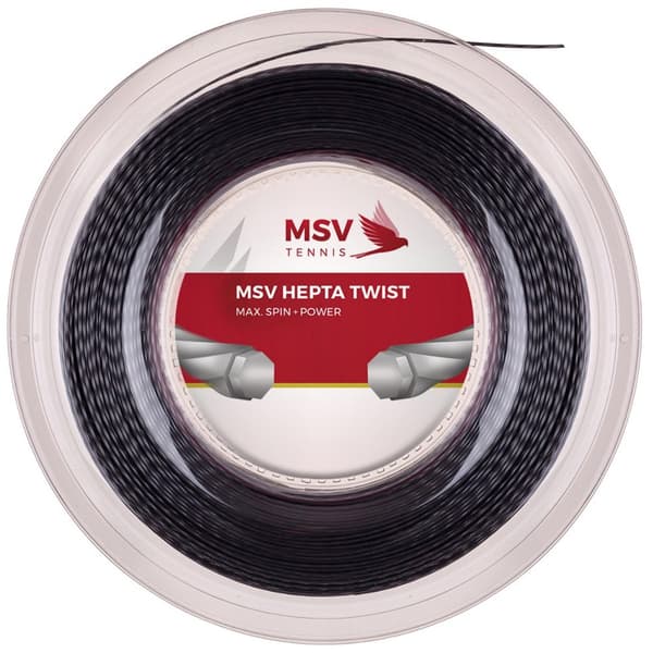 Msv Tennis Hjulsnor Hepta Twist 200 M  1.25 mm