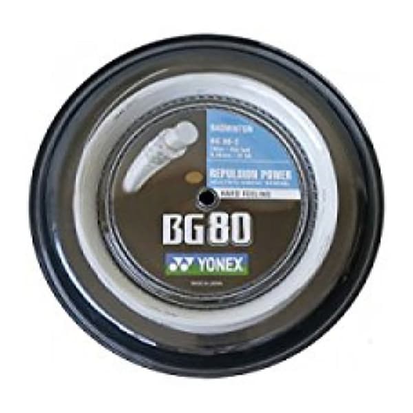 Yonex Badmintonrullsnöre Bg 80 200 M Silver 0.68 mm