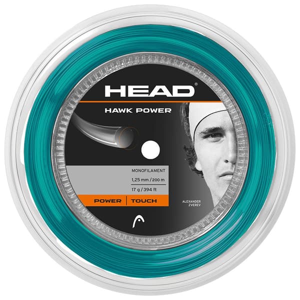 Head Racket Hawk Power Tenniskelan Kieli 200 M  1.25 mm