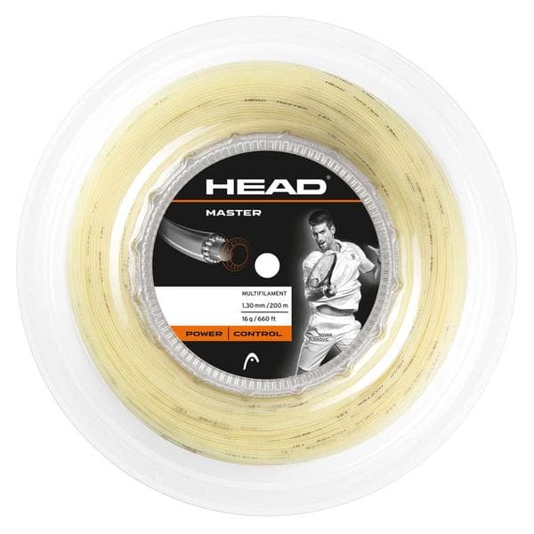 Head Racket Tennis Hjulsnor Master 200 M Gul 1.30 mm