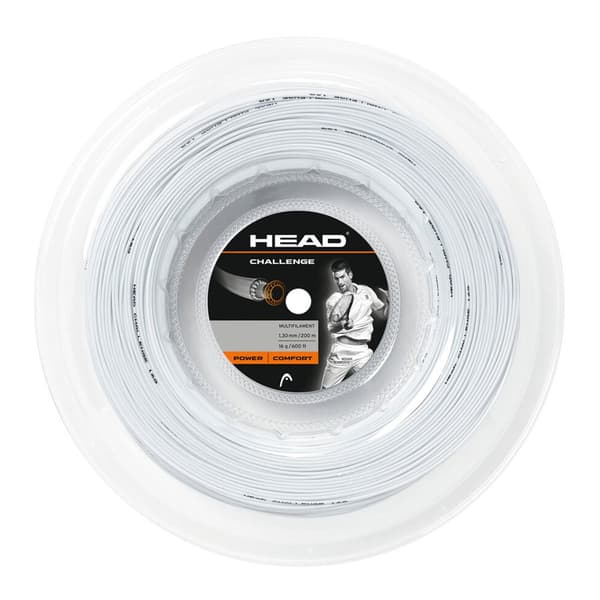 Head Racket Tenniskelan Kieli Challenge 200 M Valkoinen 1.40 mm