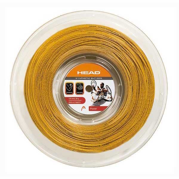 Head Racket Tenniskelan Kieli Synthetic Gut Pps 200 M Keltainen 1.25 mm