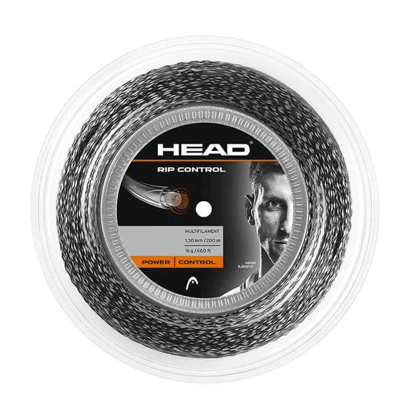 Head Racket Tenniskelan Kieli Rip Control 200 M Musta 1.25 mm