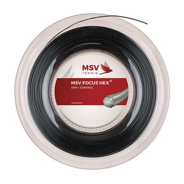 Msv Tennis Focus Hex 200 M Tenniskelan Kieli  1.18 mm