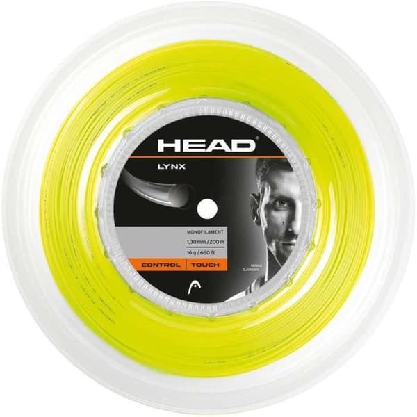 Head Lynx Yellow 200m rulle - Färg:Gul Gauge:120