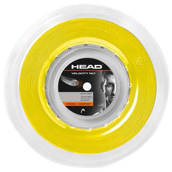 Head Racket Tenniskelan Kieli Velocity Mlt 200 M Keltainen 1.25 mm