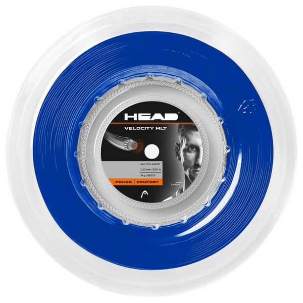 Head Racket Tennis Hjulsnor Velocity Mlt 200 M Blå 1.30 mm