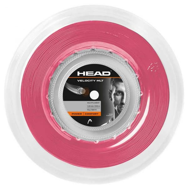 Head Racket Velocity Mlt 200 M Tenniskelan Kieli Pinkki 1.25 mm