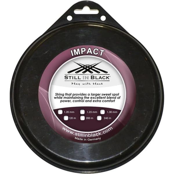 Tennistråd - Still in Black - Impact - 200 m - 1,30 mm - Monofilament