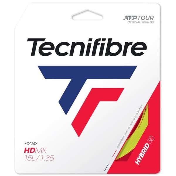 Snöre - Tecnifibre - HDMX - 12m - Gul - Tjocklek: 125