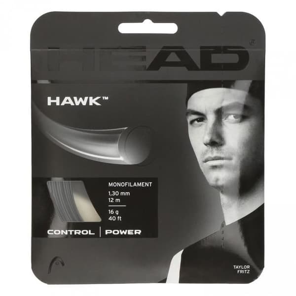 HEAD HAWK String Svart 1,30 mm (12 m) HEAD HAWK String Svart 1,30 mm (12 m)