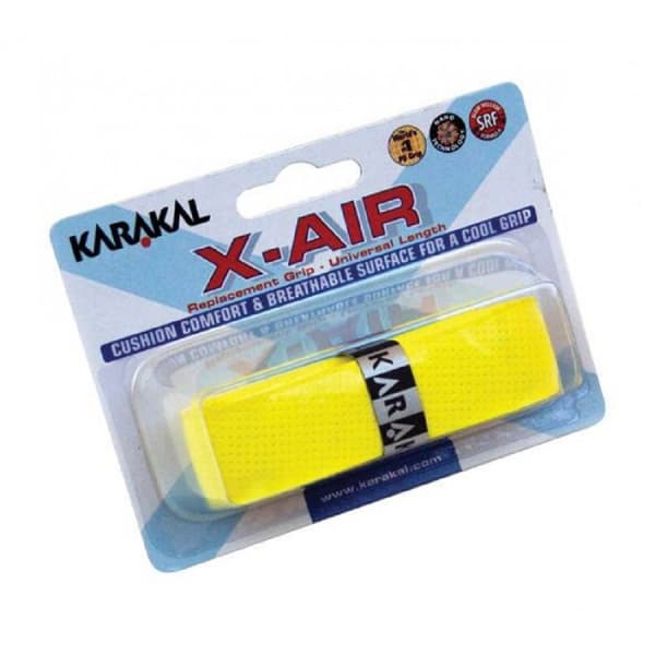 Karakal X-AIR Racket Overgrip Yellow One Size
