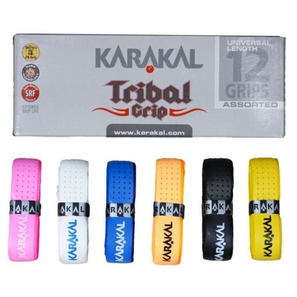 Karakal Tribal Racket Overgrip (pakke med 12) Multicoloured One Size