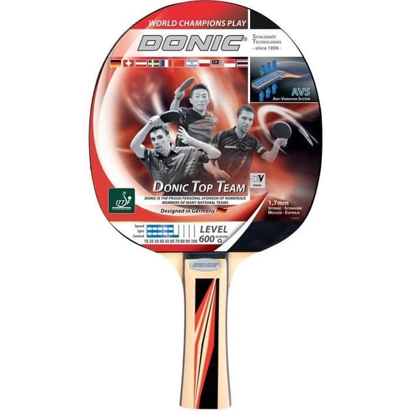 Bordtennisracket - SCHILDKRÖT - TOP TEAMS 600 AVS, handtag