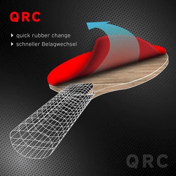 Bordtennisracket - SCHILDKRÖT - CARBOTEC 3000